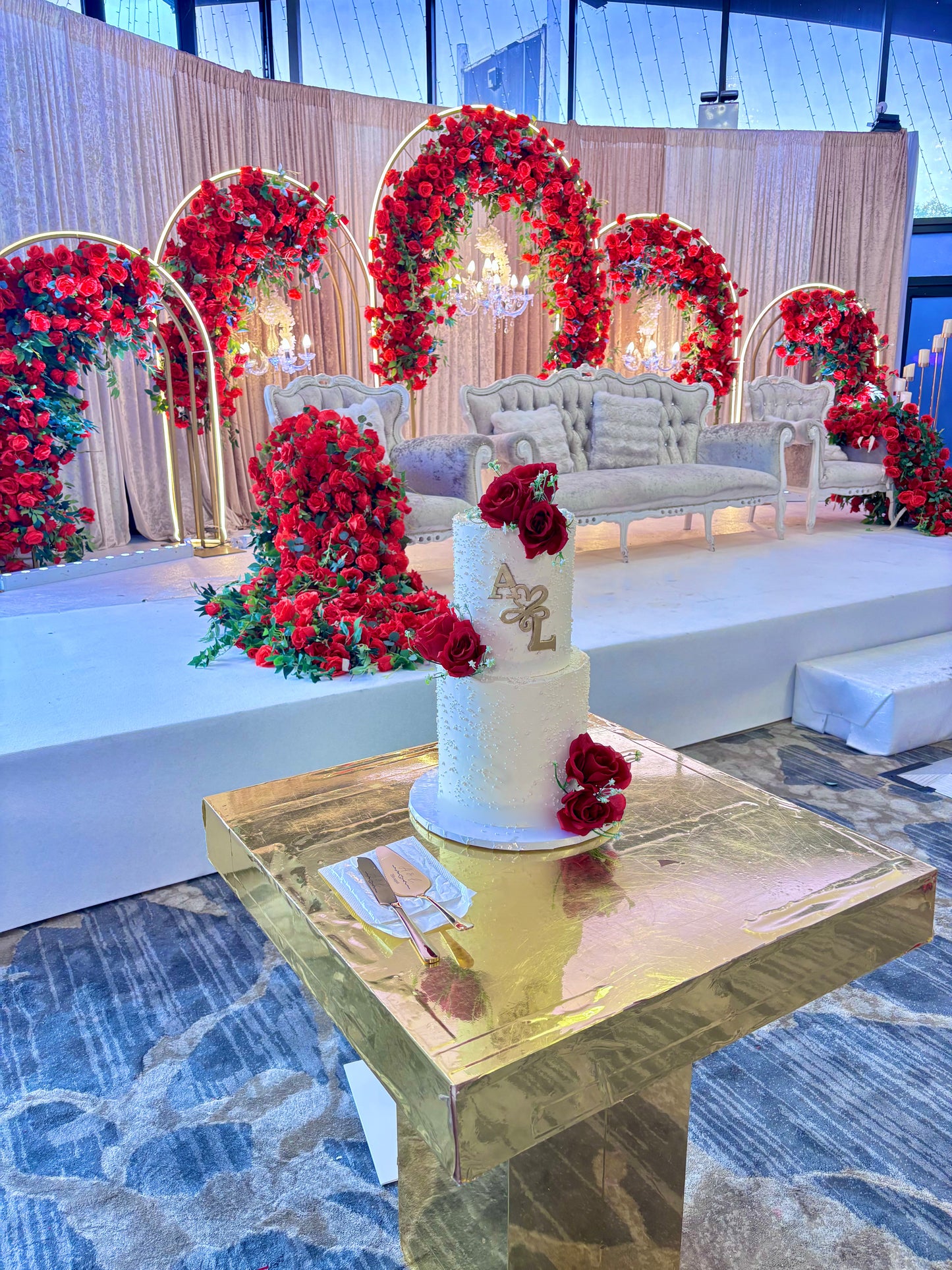 2 tier cake